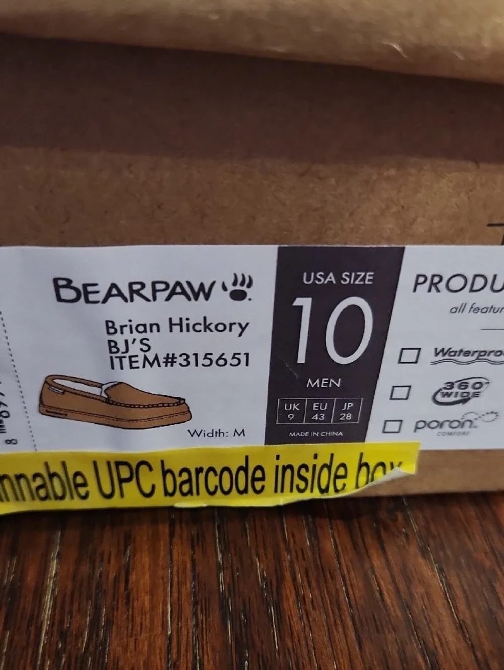 Bearpaw Slipper - Brian Hickory